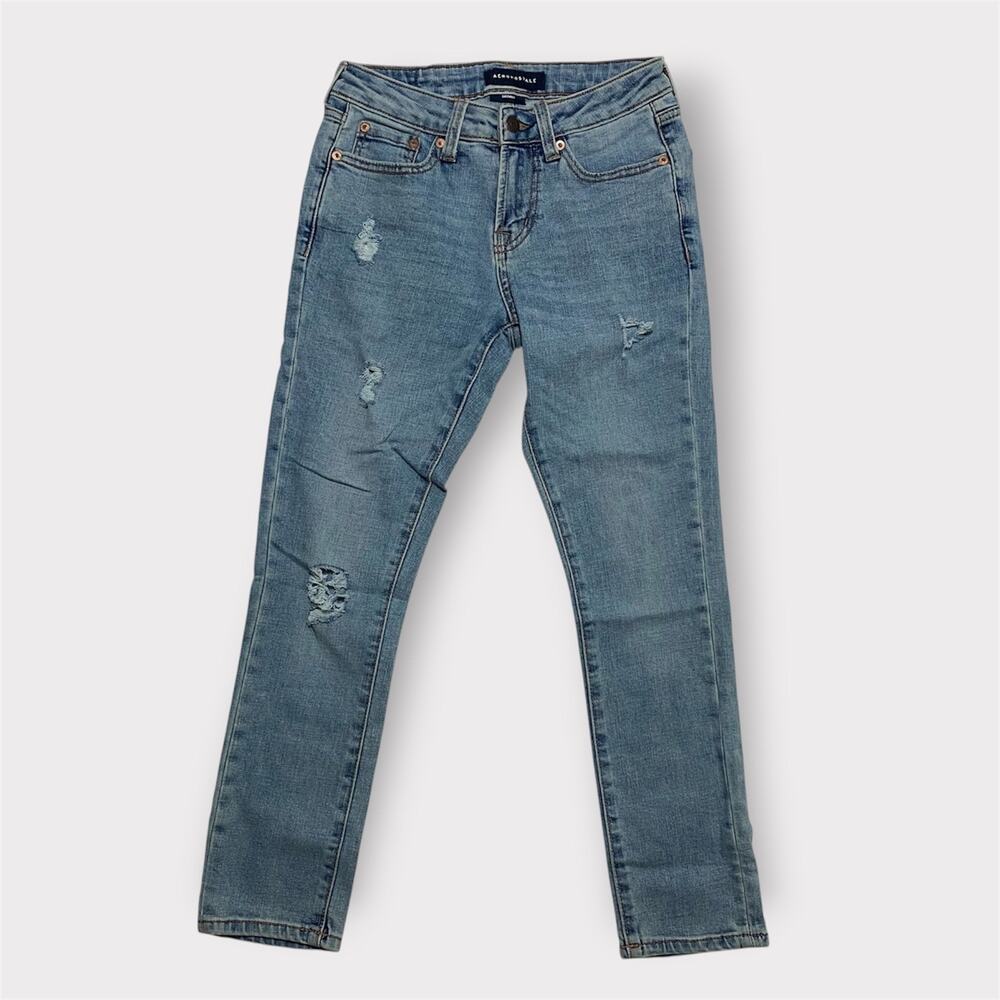 Aeropostale Women’s Skinny Jeans Light Wash Denim Size 27/28